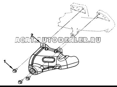 Теплозащитный экран 5268245 для Cummins ISF 2.8