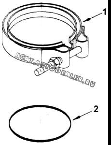 Ленточный хомут 4898590 для Cummins ISF 2.8