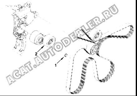 Механизм натяжения ремня 5262500 для Cummins ISF 2.8