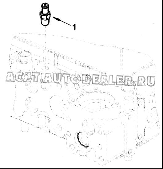 Фитинг 5256873 для Cummins ISF 2.8