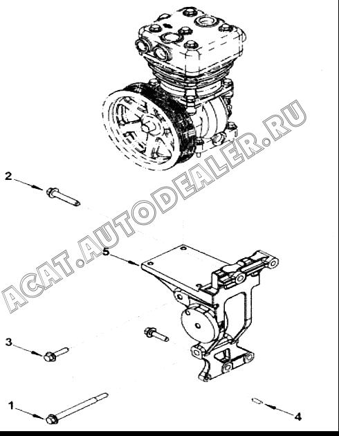 Установочный штифт 7067 для Cummins ISF 2.8