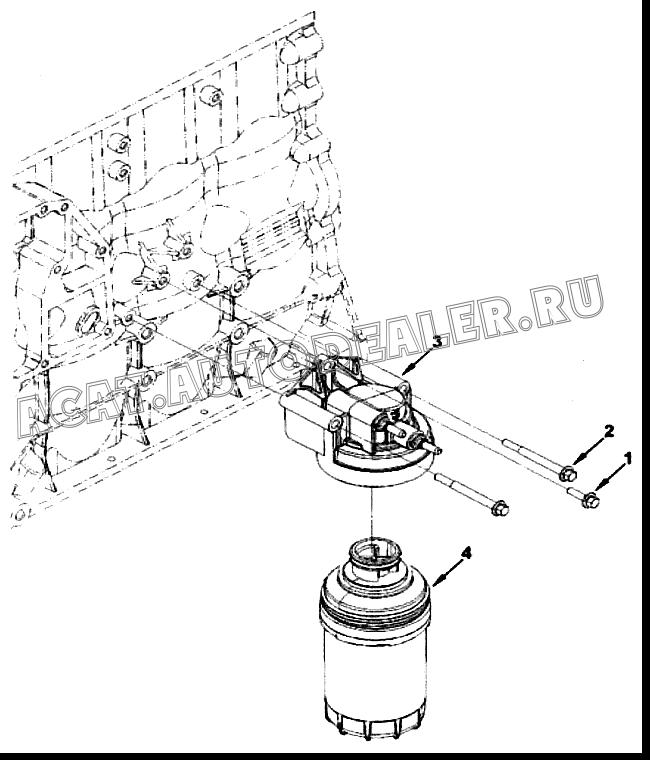 Корпус фильтра камминз 2.8. Cummins ISF 2.8 фильтр топливный. Корпус топливного фильтра cummins 3.8. Топливная система cummins ISF 3.8. Кронштейн топливного фильтра Камминз 2.8.