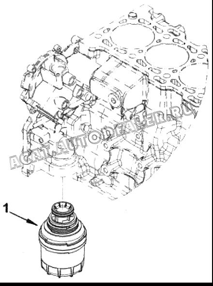 Масляный фильтр 5283170 для Cummins ISF 2.8