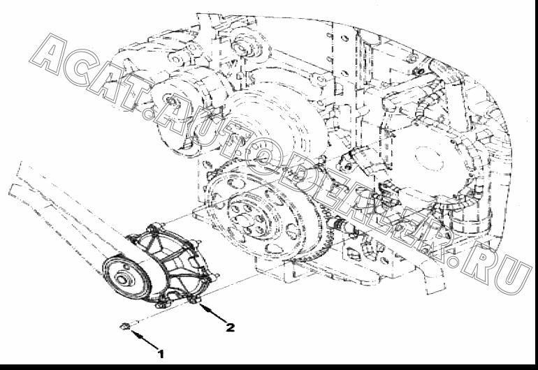 Водяной насос 5263374 для Cummins ISF 2.8