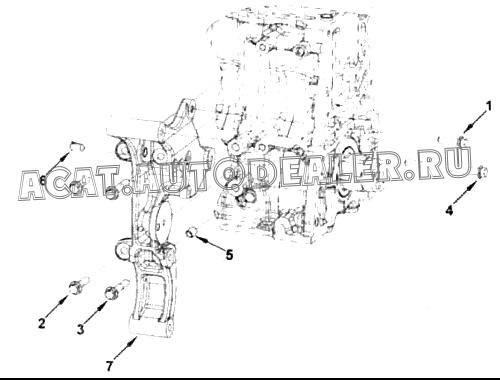 Круглый штифт 3900720 для Cummins ISF 2.8