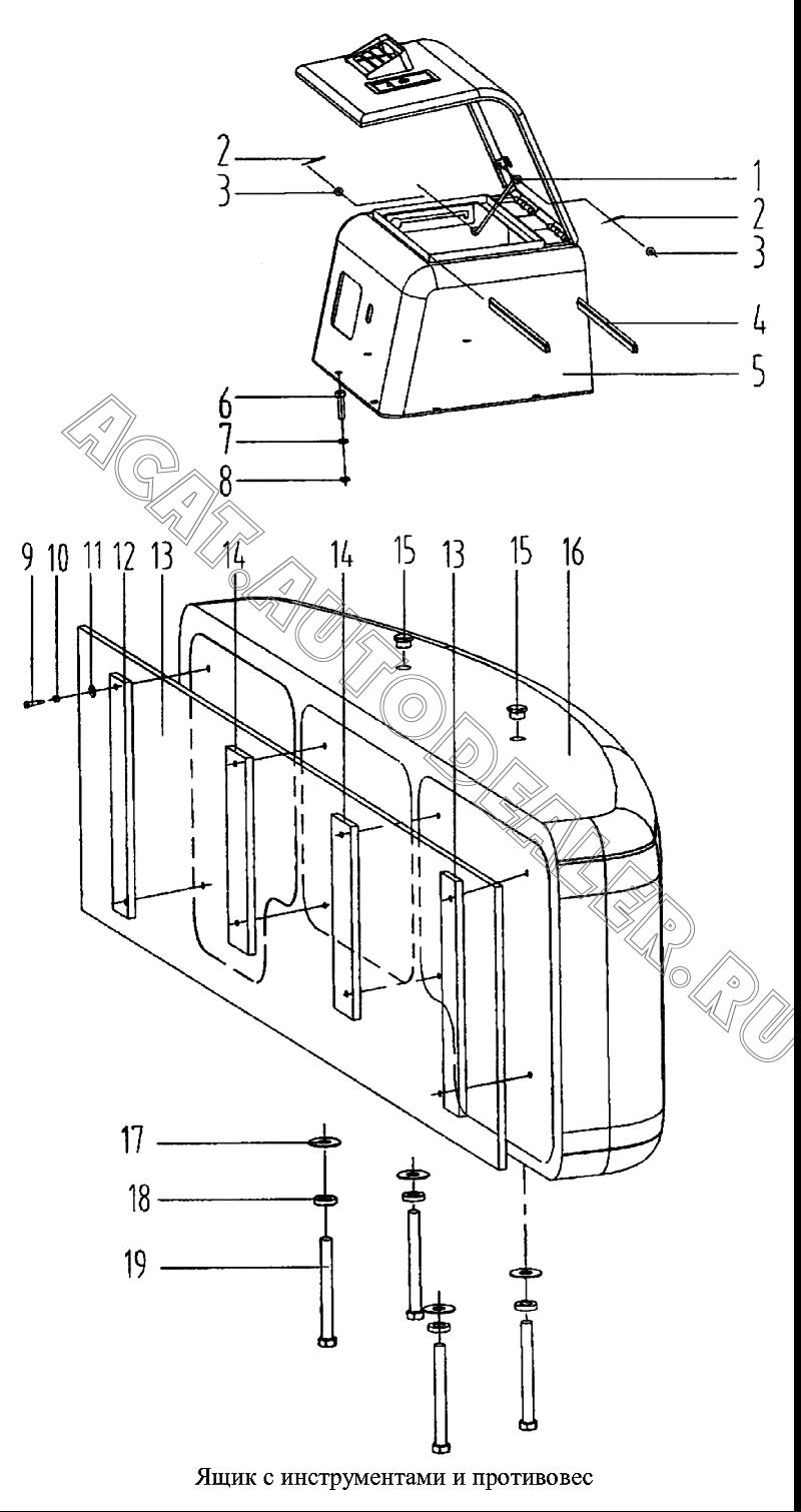 Стойка 16D0050 для LiuGong CLG 220