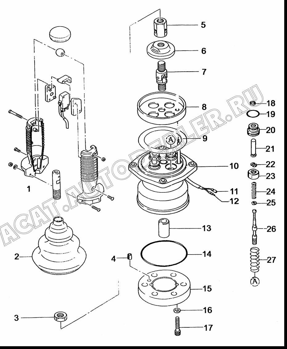 Рукоятка 24C0273 для LiuGong CLG 225