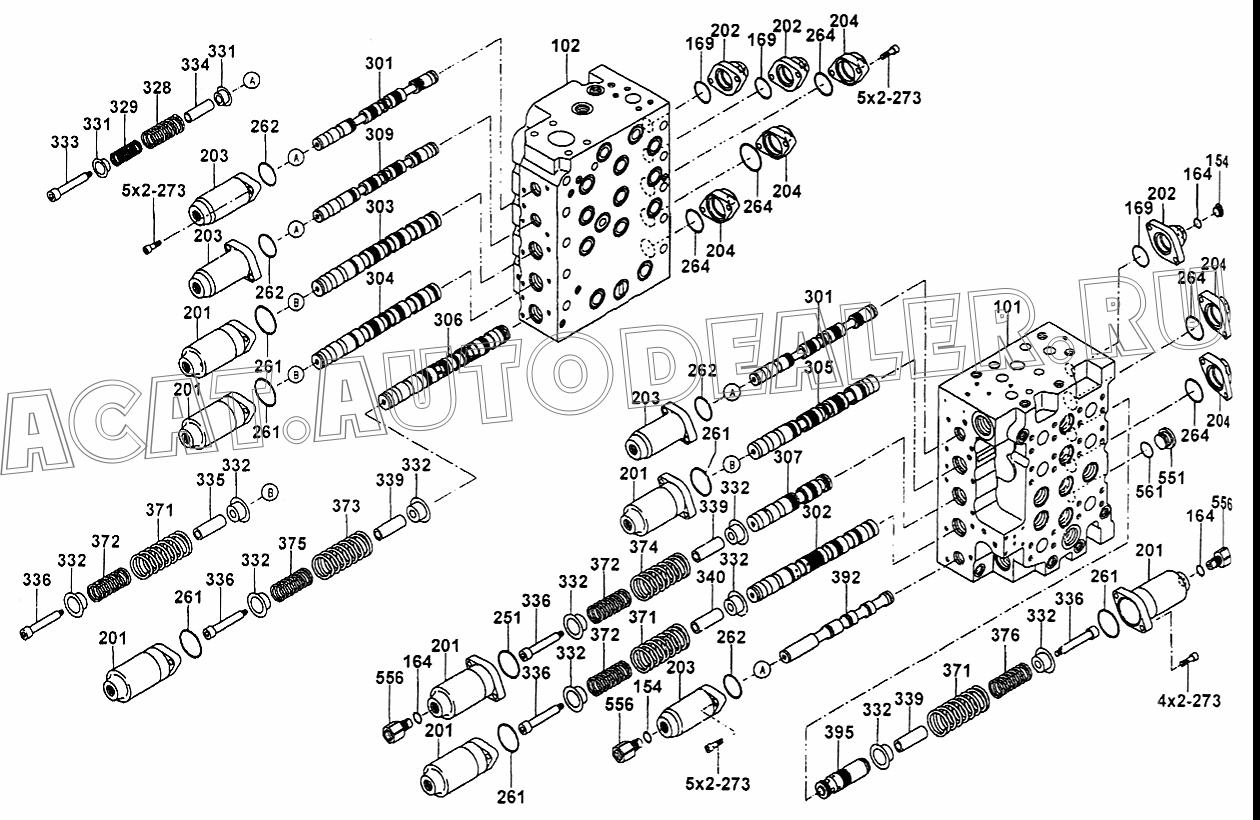 Корпус (A) 78A0126 для LiuGong CLG 225