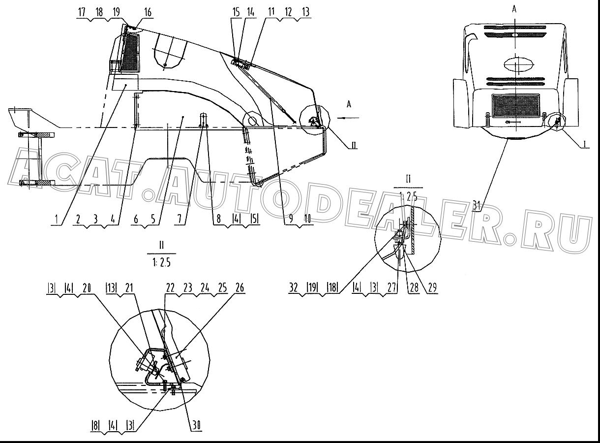 Пластина 20U0280 для LiuGong CLG 612H