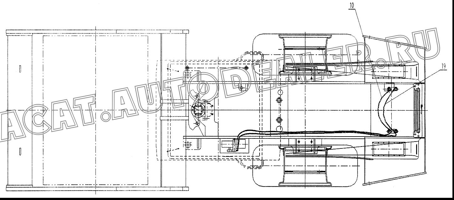 Шланги в сборе 05W0017 для LiuGong CLG 614H