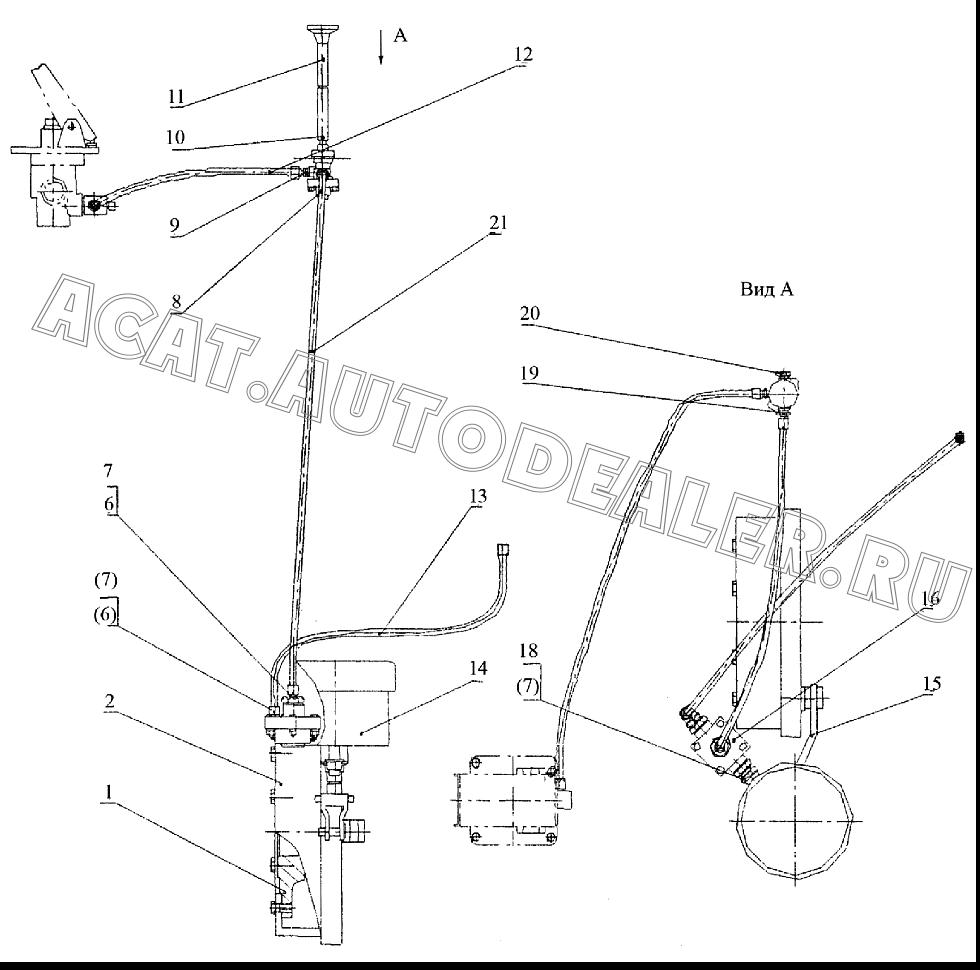 Шланг нейлоновый 03C0007 для LiuGong CLG 835