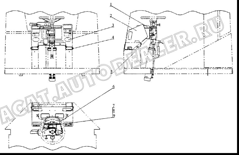 Крышка 86A0079 для LiuGong CLG 835