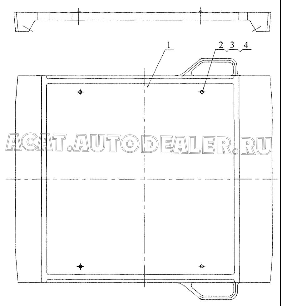 Крыша 34C0059 для LiuGong CLG 835