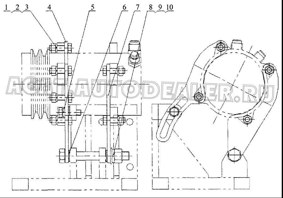 Пластина 12A0380 для LiuGong CLG 835