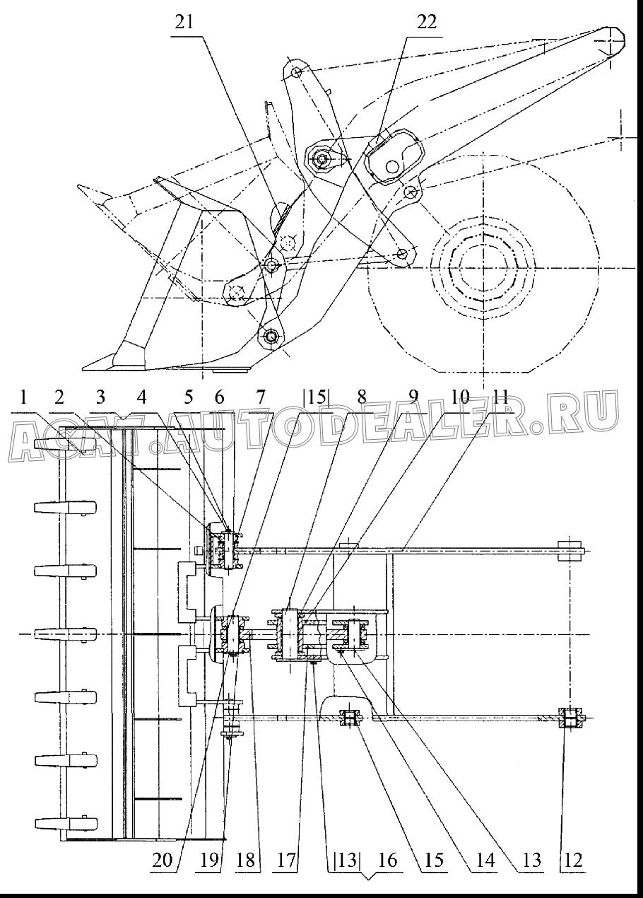 Пластина 15A0269 для LiuGong CLG 835