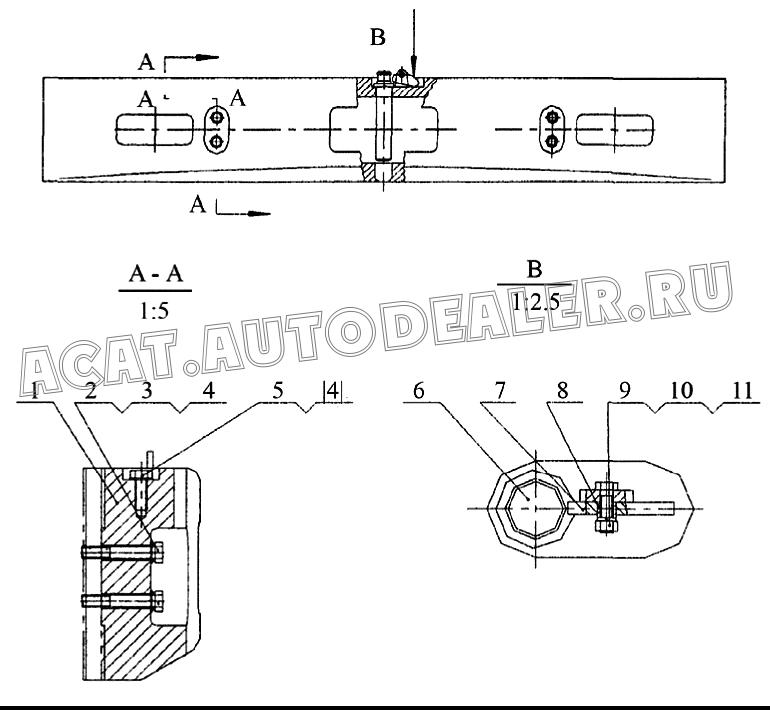 Противовес 27C0061 для LiuGong CLG 842