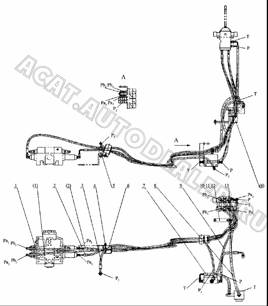 Рукав 05C0071 для LiuGong CLG 842