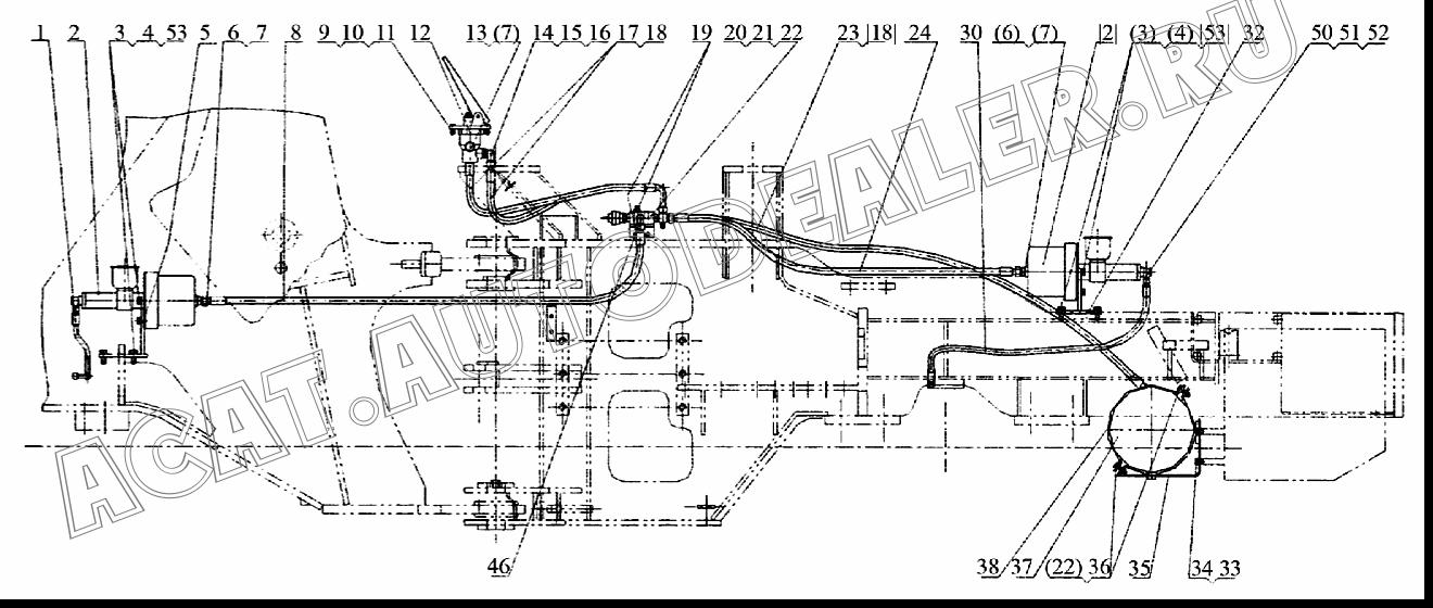 Рукав 05C0059 для LiuGong CLG 842