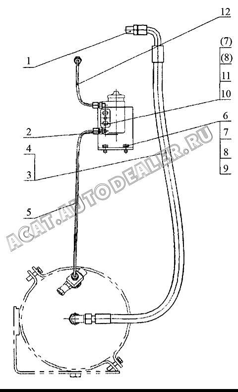 Соединитель 00A0238 для LiuGong CLG 842