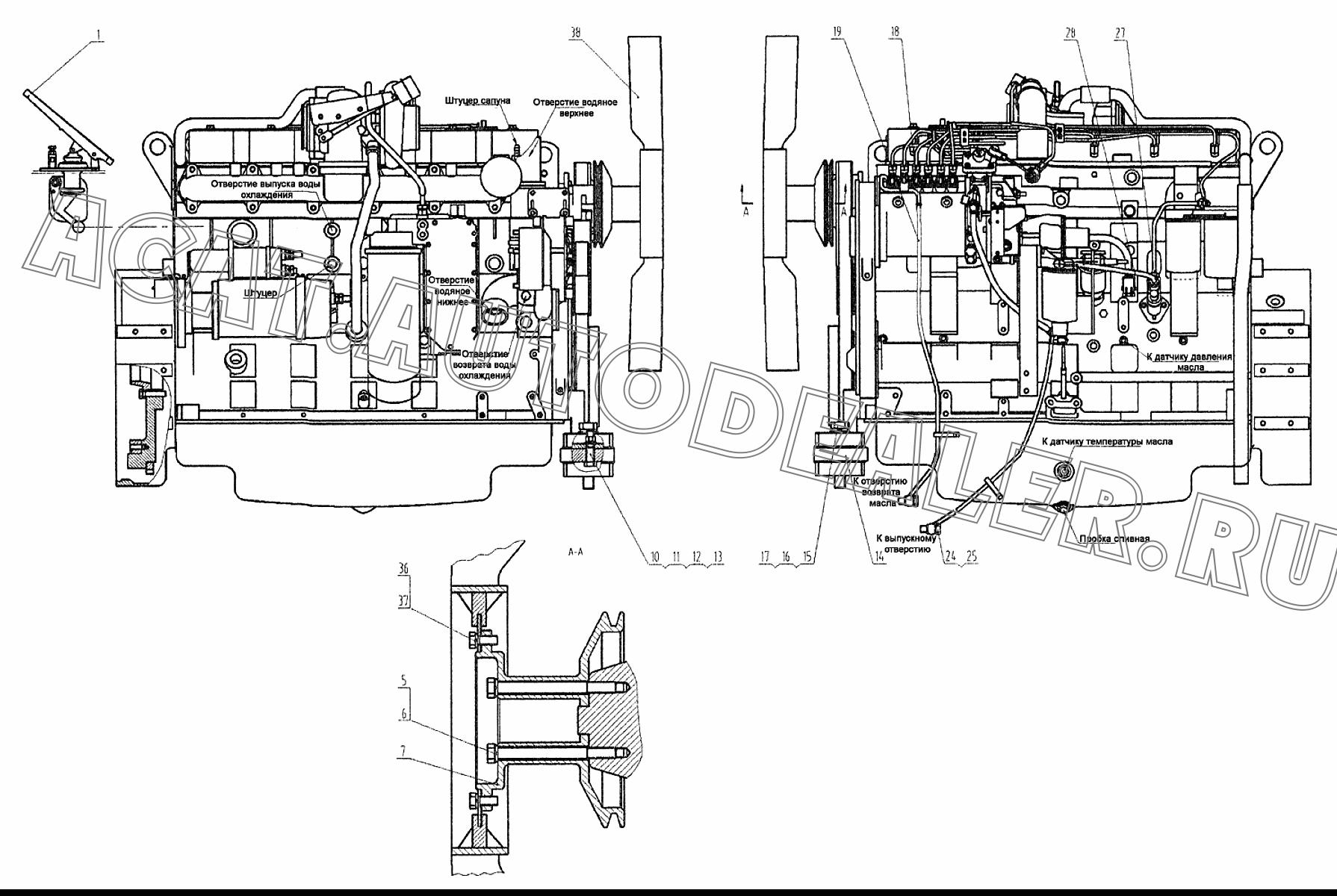 Опора двигателя 50C0002 для LiuGong CLG 856