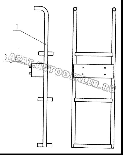 Лестница 41D0046 для LiuGong CLG 856