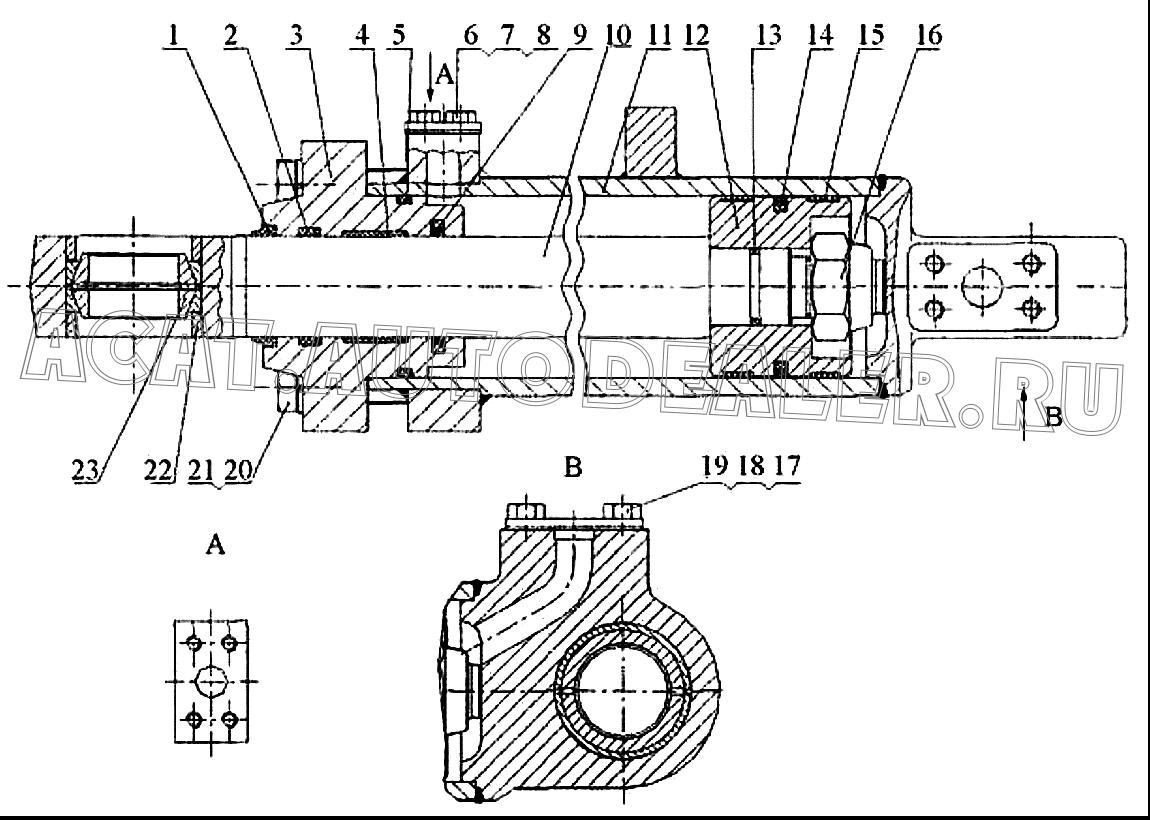 Крышка 11A0289 для LiuGong CLG 862