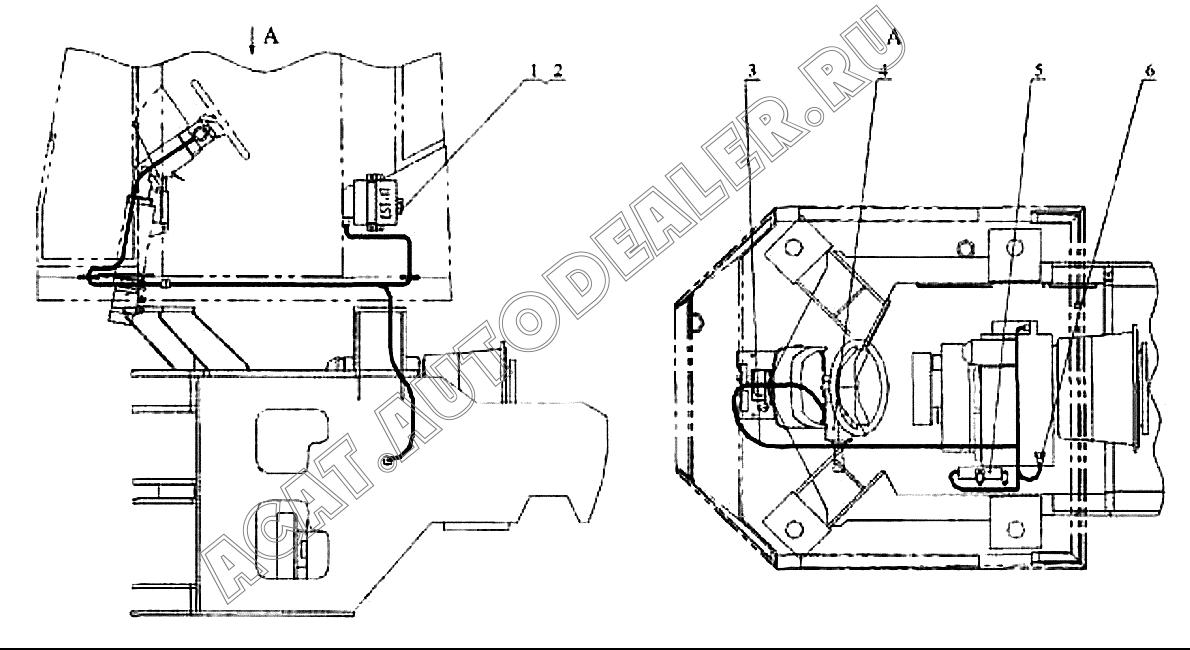 Жгут 08C0687 для LiuGong CLG 862