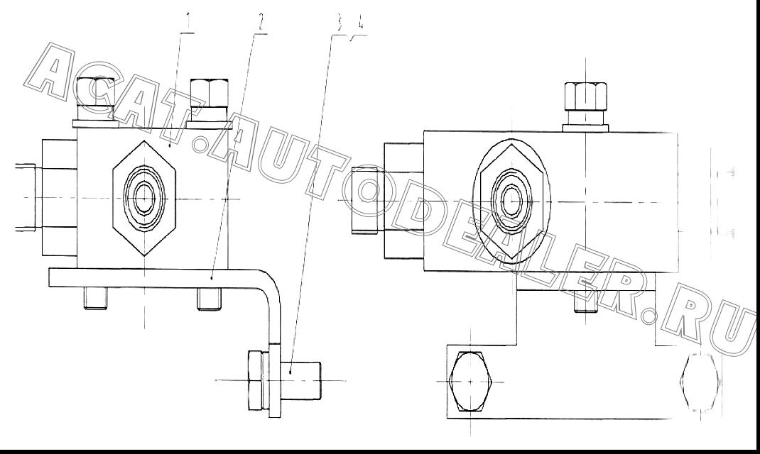 Редукционный клапан 12C0015 для LiuGong CLG 888