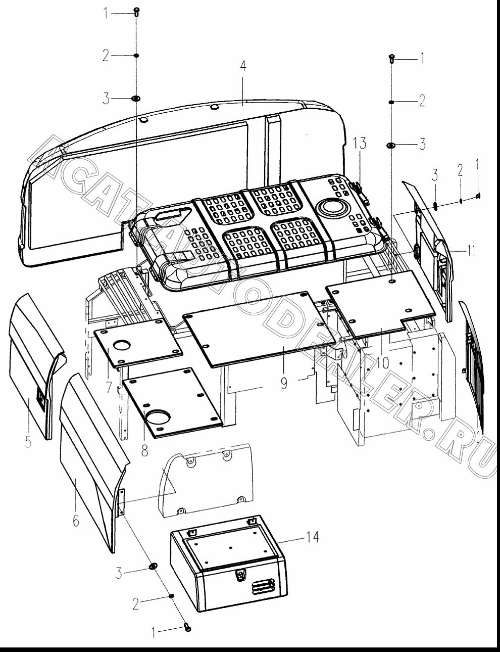 Противовес 27C0077 для LiuGong CLG 925