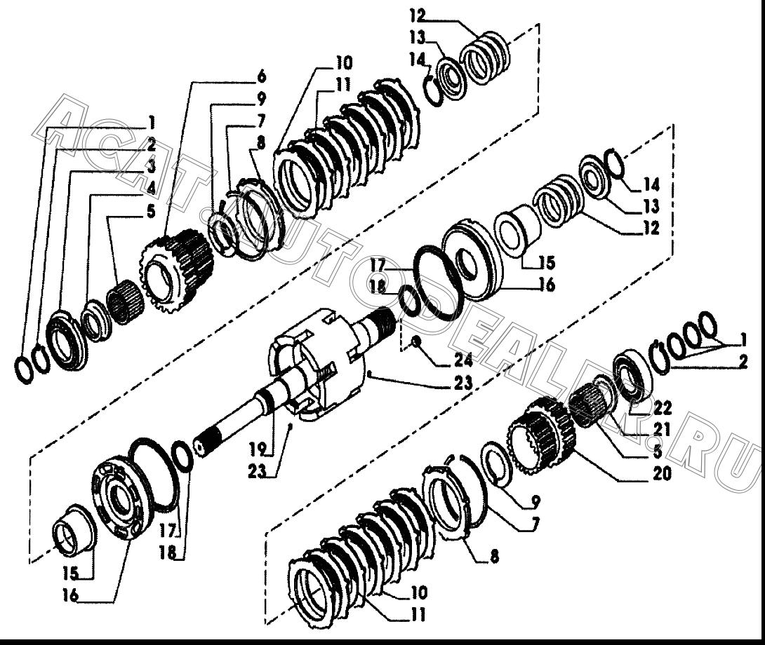 Кольцо уплотнительное D45 139197 для LiuGong CLG 766