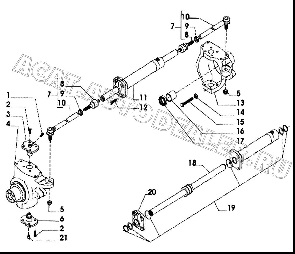 Клапан накачки смазки M6X1 024210 для LiuGong CLG 766