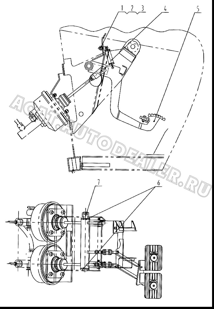 Пружина 75H0009 для LiuGong CLG 766