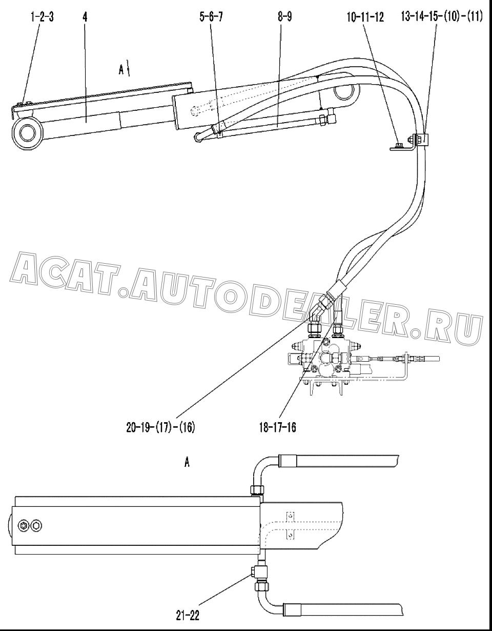 SET LEVEL GUARD SHEET 29140011211 для SDLG LG916