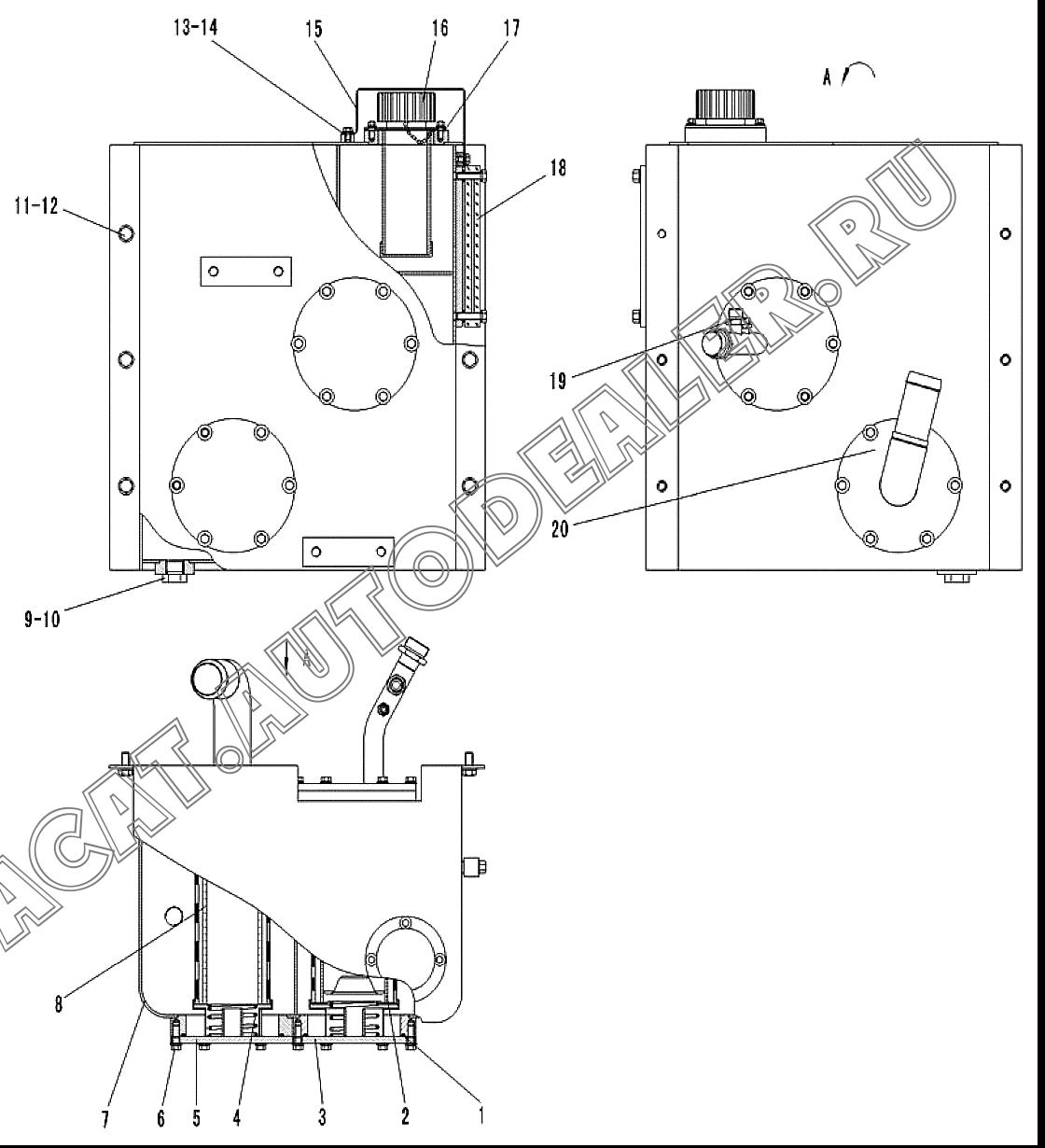 O-RING GB3452.1-150x3.55G 4030000732 для SDLG LG916