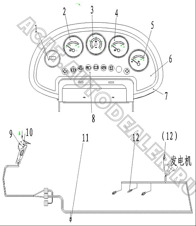 PANEL SHELL ZL2-220-101 4130000466 для SDLG LG916