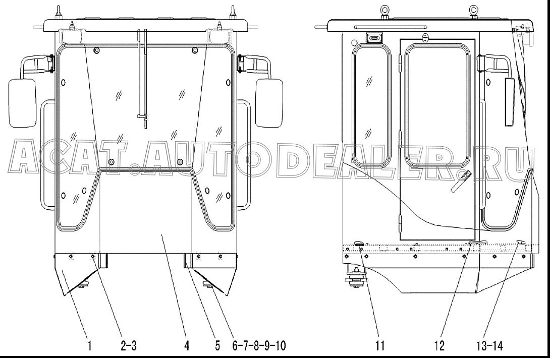 PLATE 29290009911 для SDLG LG916