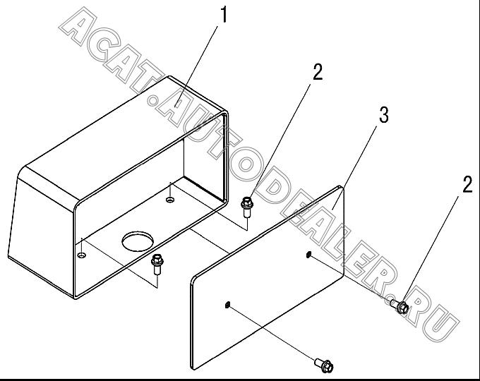 LAMP FRAME 29340006972 для SDLG LG916