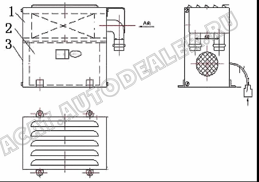 MOTOR DUCT ASSEMBLY 8101030 4190000160001 для SDLG LG916