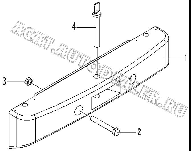 REAR COUNTER WEIGHT 29280008081 для SDLG LG918