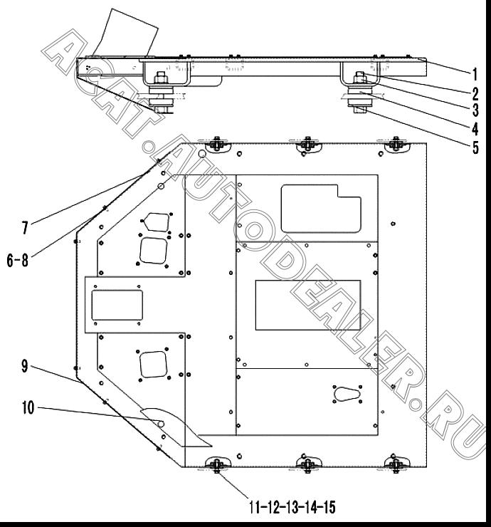 BENCH GROUP 29310013681 для SDLG LG918