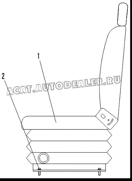 DRIVER SEAT CS-B 4190000072 для SDLG LG918