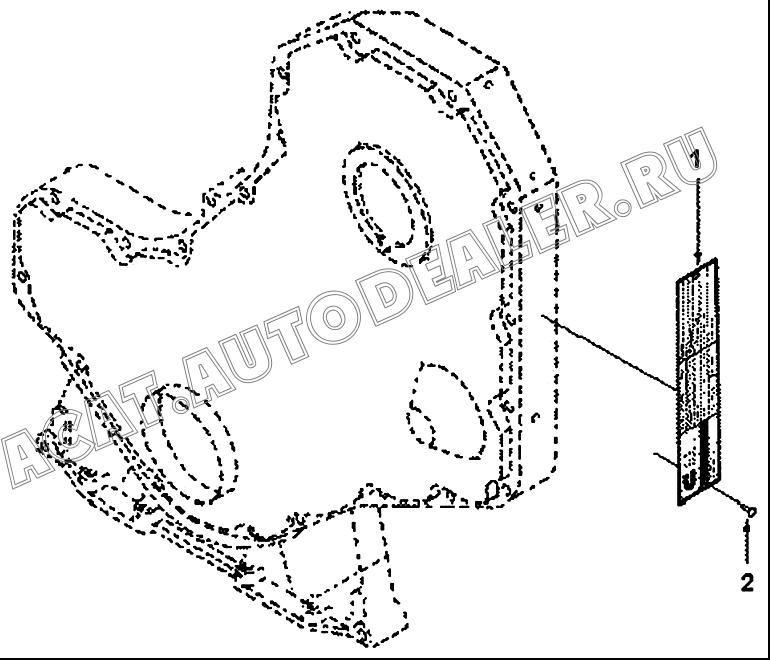 Табличка с параметрами C3415519 4110000081053 для SDLG LG936L