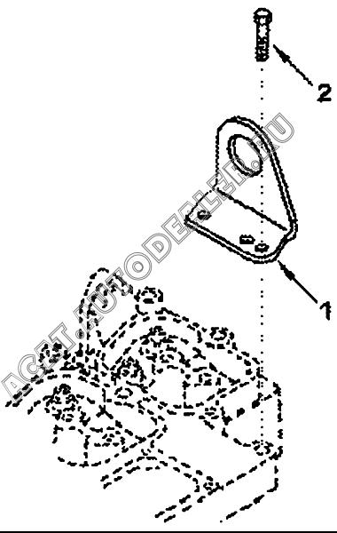 Проушина C3908118 4110000555017 для SDLG LG936L