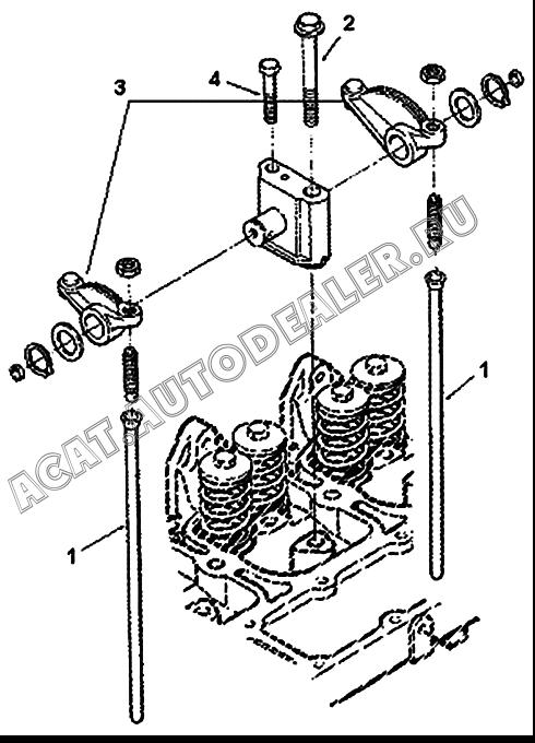 Толкатель A3904679 4110000555180 для SDLG LG936L