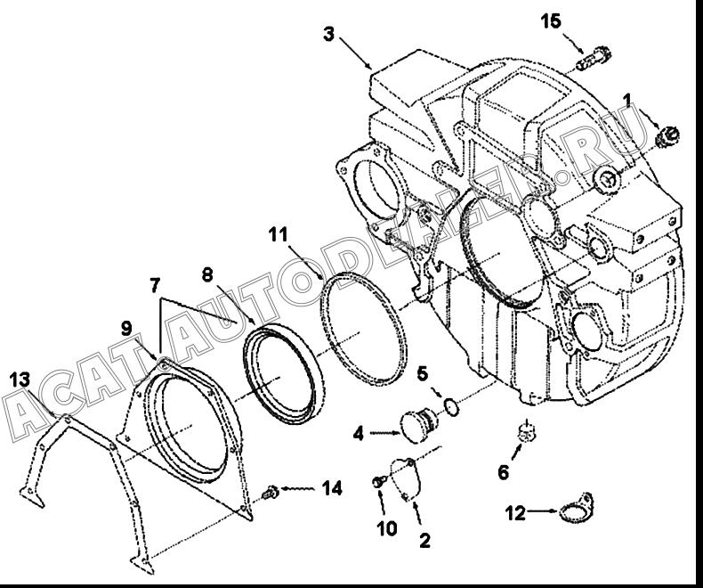 Прямоугольное уплотнительное кольцо C3912473 4110000081127 для SDLG LG936L