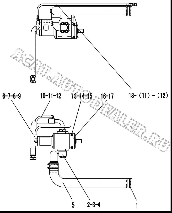 Хомут JB8870-d90 4017000013 для SDLG LG936L