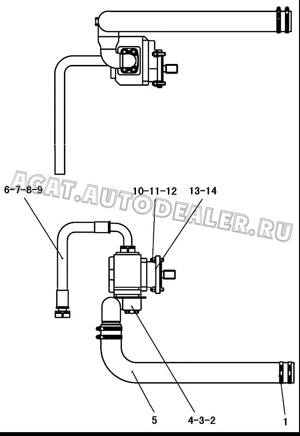 Рабочий насос CBGj3100A 4120000401 для SDLG LG936L