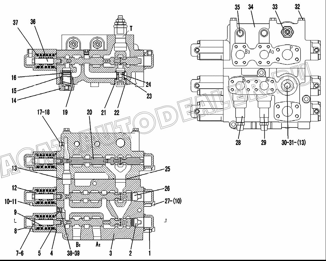 O-образное кольцо GB1235-44x3.5 4030000706 для SDLG LG936L