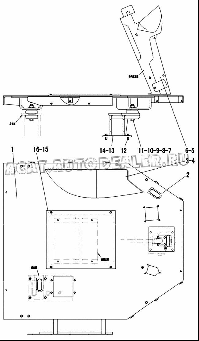 Станина LG936 29310013411 для SDLG LG936L