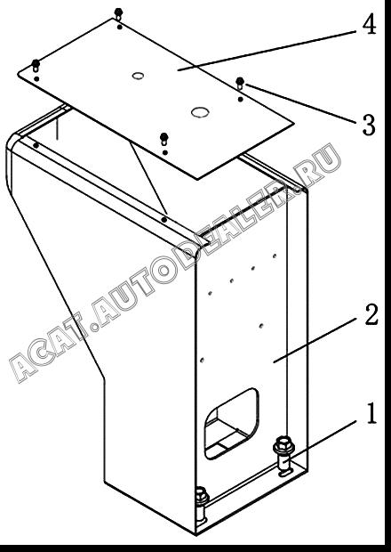 Корпус коробки управления 29320009092 для SDLG LG936L